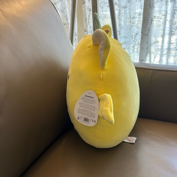 Squishmallows Yellow Lemon Plush Toy - Picture 3 of 7